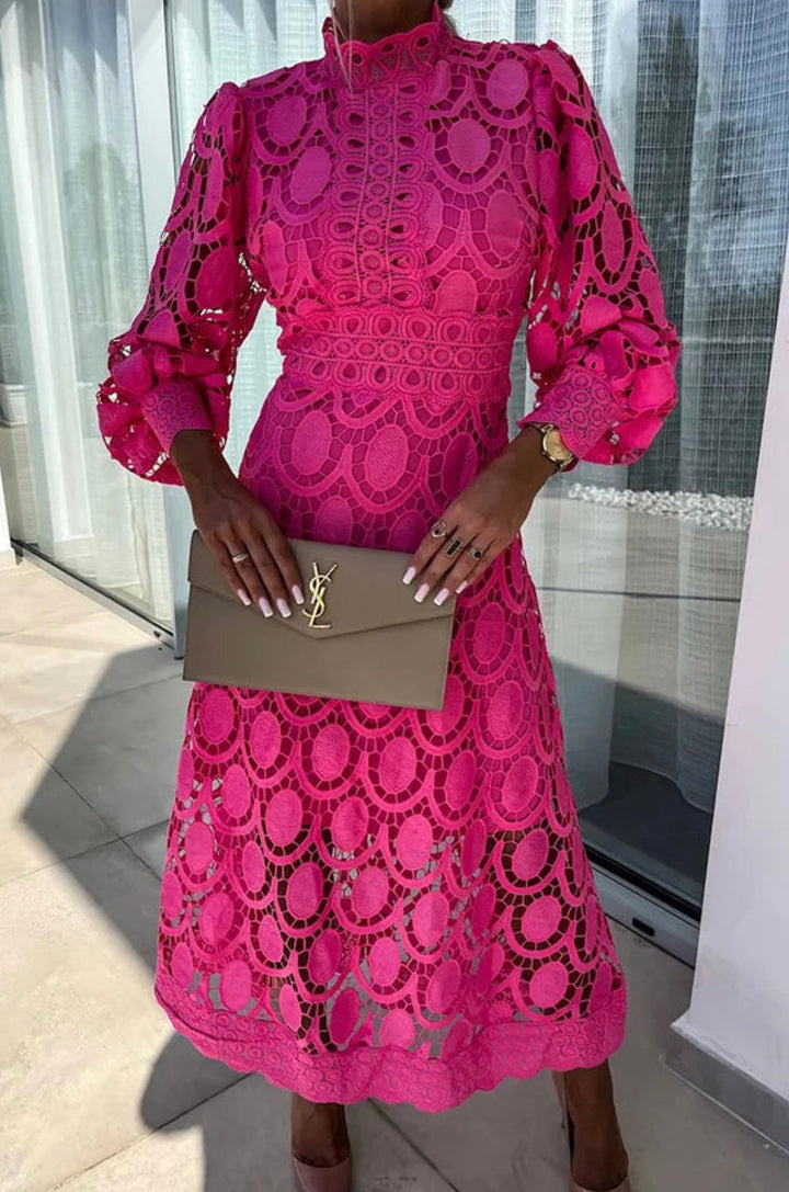 Ivana | Lace Bloom Summer Dress