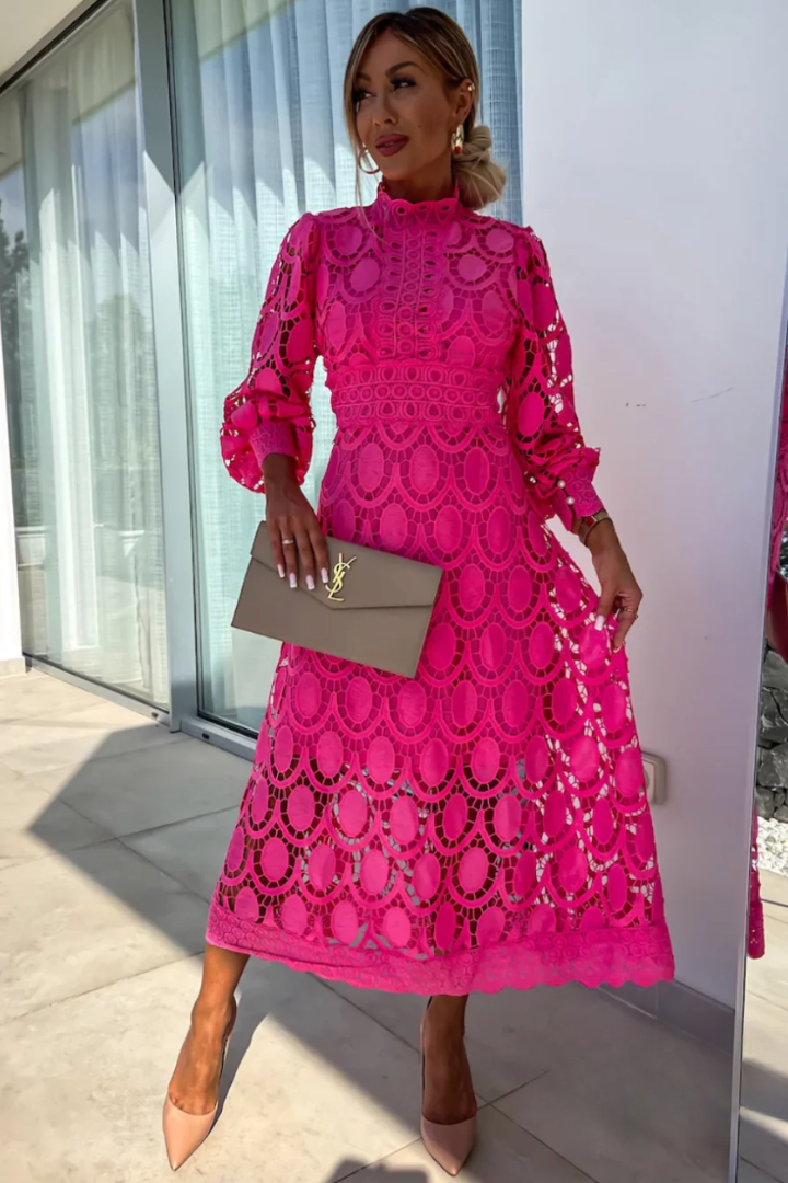 Ivana | Lace Bloom Summer Dress